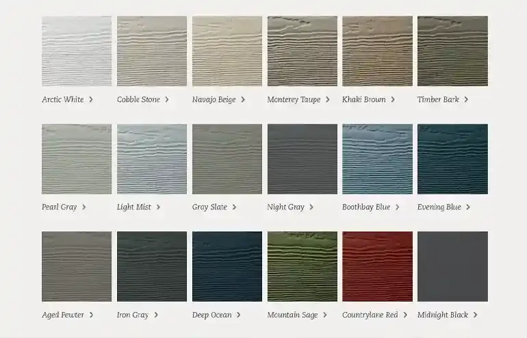 Siding Color Trends for 2025
