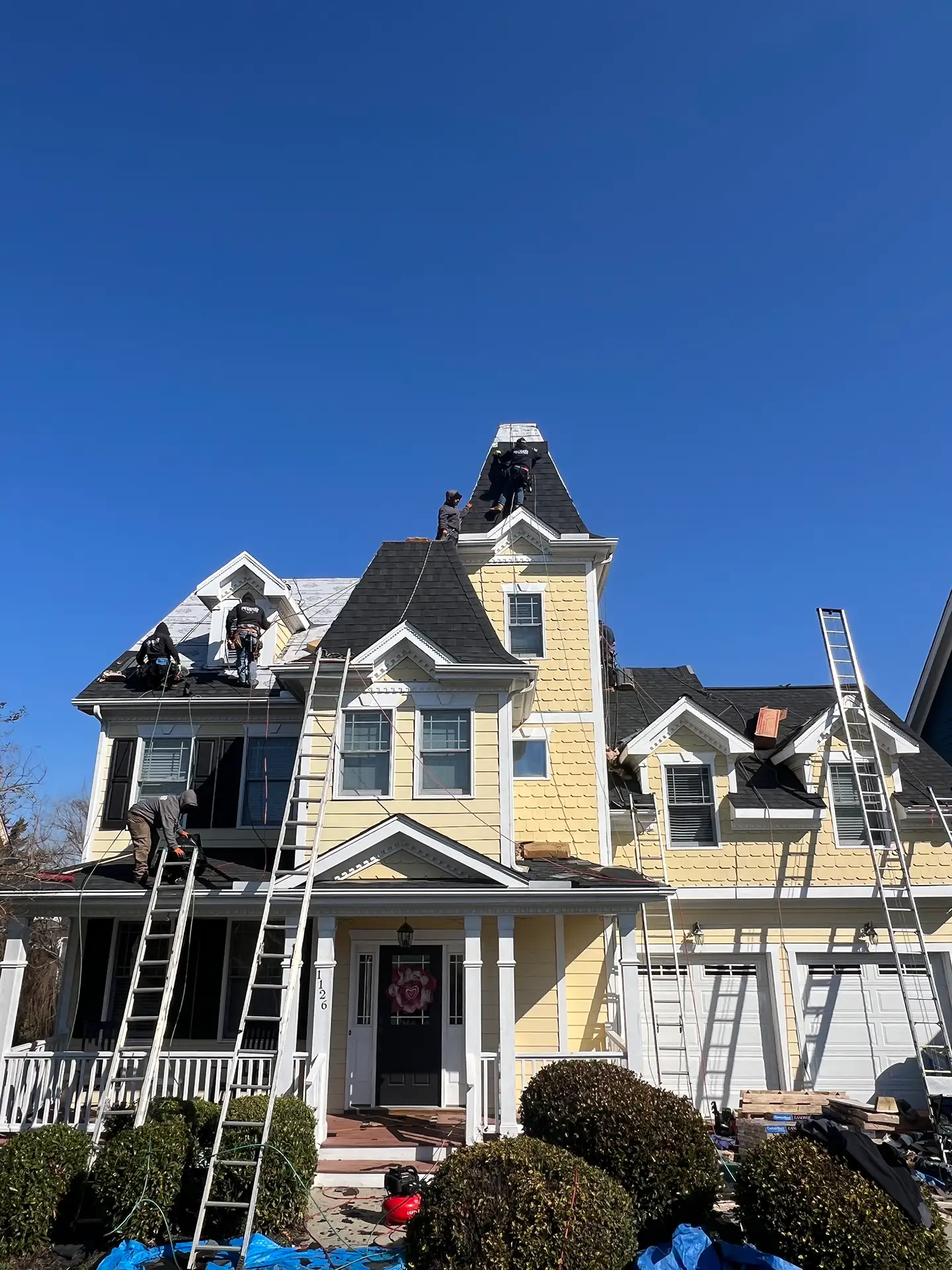Completed home exterior project by Redeem in the Triad
